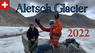 Climate change Aletsch Glacier Switzerland [upl. by Ellienad]