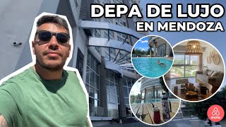 Depa en la Torre Leloir LUJO en Mendoza  VLOG AIRNB 1 [upl. by Etteyniv]