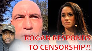 Joe Rogan RESPONDS To Spotify Boycott As Megan Markle And Prince Harry Call For Censorship [upl. by Mab]