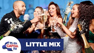 Little Mix Get Boozy On The BRITs Red Carpet 🥂  FULL INTERVIEW  Capital [upl. by Grannias]