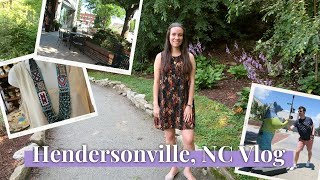 Exploring Hendersonville Vlog Asheville NC Real Estate What its like to live here [upl. by Hillhouse501]