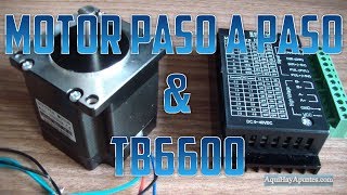 Test driver TB6600 para control de motores paso a paso [upl. by Crist]