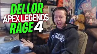 DELLOR APEX LEGENDS RAGE COMPILATION 4 [upl. by Atterual]