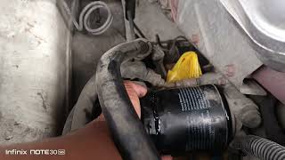 changeoil and oil filter air filter [upl. by Dlareme]