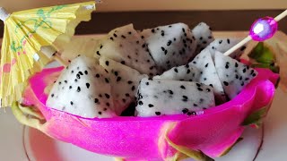 LIVE JUICY DRAGON FRUIT CUTTING TRICK [upl. by Boris12]