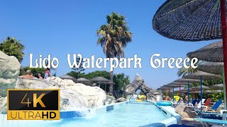 5 Minute Tour at Lido Waterpark Kos Greece  Summer water experience [upl. by Radman106]