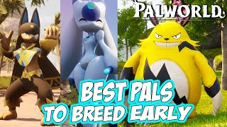 Palworld  Best Breeding Combos Get Anubis Grizzbolt and more [upl. by Atteuqahc796]