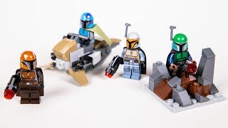 LEGO Star Wars Mandalorian Battle Pack REVIEW  75267 [upl. by Idac110]