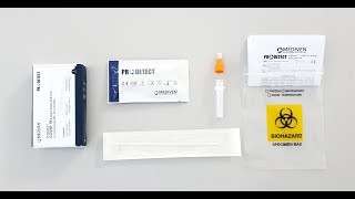 Operation Video on ProDetect COVID 19 Antigen Rapid Self Test [upl. by Ignace]