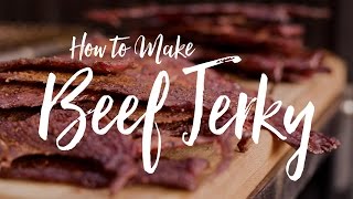 Smoked Beef Jerky Recipe [upl. by Ambrosine]