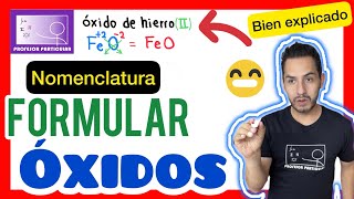 Formular Óxidos Bien explicado Química inorgánica [upl. by Anevad]