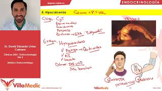 Hipocalcemia  Endocrinología  Villamedic Clínicas 2021 [upl. by Nreval]