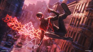 Marvels SpiderMan Miles Morales swinging gameplay on PC [upl. by Anual]