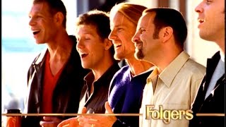 Rockapella FOLGERS Commercial  45 amp 30 [upl. by Iilek]