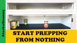 Start Prepping From NothingThree Must Have Foods To Stockpile [upl. by Nitin]