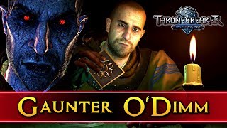 Gaunter ODimm in Thronebreaker The Witcher Tales EASTER EGG [upl. by Attolrahc]