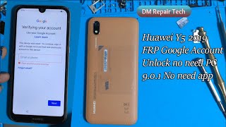 Huawei Y5 2019 FRP Bypass AMN LX9 AMN LX1 AMN LX2 AMN LX3 901 No Need install app 2020 [upl. by Ro]