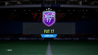 FIFA 22 FUT 17 SBC  Total Cost 4100 Coins [upl. by Julianne]