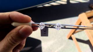 Comparing Diamond Fluorescence in the daylight [upl. by Anderegg764]