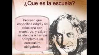 La sociedad desescolarizada  Ivan Illich [upl. by Yrrep]