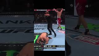 Magomedov vs Petrosyan 🥊🔥 mma ufc knockout [upl. by Navillus]