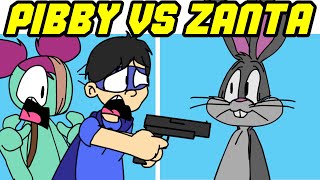 Friday Night Funkin VS Pibby Zanta but its a Pibby Cover FNF Mod [upl. by Rambort767]