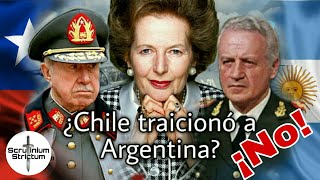 La verdad CHILE NO TRAICIONÓ A ARGENTINA en LA GUERRA DE LAS MALVINAS en 1982  Scrutinium Strictum [upl. by Nerrol646]