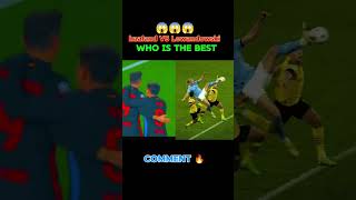 WHO is the best 🔥 football haaland VS Lewandowski trending youtubeshorts [upl. by Aisercal]