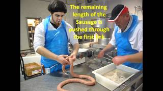 How to fill and tie Sausages [upl. by Botnick]