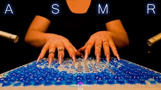 ASMR Tapping amp Scratching on Sensory Tiles 😴 No Talking  Mesmerizing Patterns  1 Hour for Sleep [upl. by Nidraj]