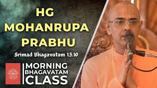 Sunday Special Srimad Bhagavatam Class by HG Mohanrupa Prabhu  Srimad Bhagavatam 1510 [upl. by Jeuz]