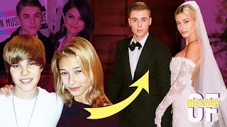 The Story Of Justin and Hailey Bieber From Superfan to Wife [upl. by Aimak348]