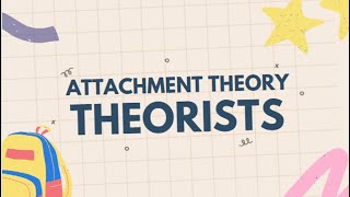 Attachment Theory Theorists [upl. by Ehlke69]