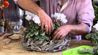 Landelijke creatie met Cyclamen [upl. by Ettezyl]