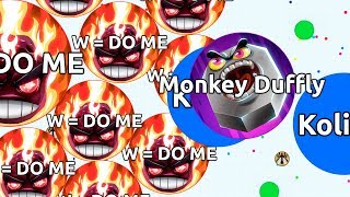 HEY YOU LOST MASS  Agario Solo Gameplay amp Moments [upl. by Mahseh528]