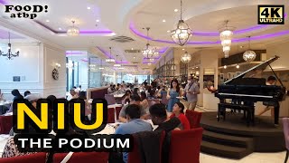 4K  NIU  The Podium  Buffet restaurant tour amp walkaround [upl. by Byrne]