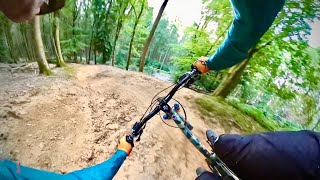 RIDING THE NEW GBU MTB TRAIL AT FOREST OF DEAN 2020 [upl. by Ynnohj]