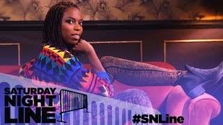 Saturday Night Line SNLs Sasheer Zamata Solves Fans Uncomfortable Situations [upl. by Trilley]