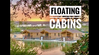 Floating Cabins at Santee Lakes October 2021 [upl. by Izogn]