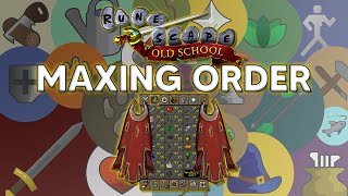 OSRS Maxing Order What Order Should You Max Your Skills [upl. by Humble]