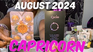 CAPRICORN ♑️ THIS IS YOUR CHOICE BLESSINGS ARRIVE  AUGUST 2024 [upl. by Rask]