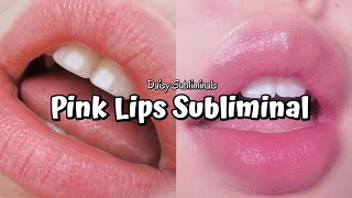 PINK LIPS  Remove Hyperpigmentation  Subliminal [upl. by Merrielle]