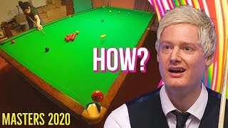 Shot Of The Tournament Masters Snooker 2020 Recreated [upl. by Airetak]