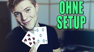 KARTENTRICK OHNE SETUP Impromptu  Magic Komi  DEIN TRICK STAFFEL 5 Ep 3 [upl. by Puett]