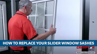 How to Replace Your Slider Window Sashes [upl. by Mannos]