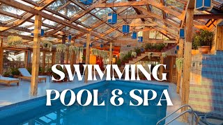 Chalets Naldehra  Swimming Pool amp Spa Area  Property Tour  Shimla [upl. by Ahlgren642]