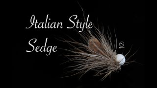 Italian Segde  Dry Fly  Mountainfly Fly Tying [upl. by Raycher]