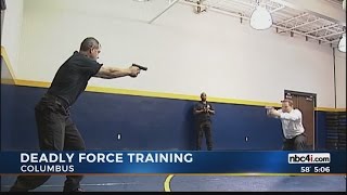 Police deadly force training [upl. by Htrag]