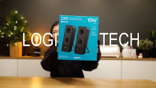 Logitech Z207  BEST SPEAKERS AROUND [upl. by Ojyllek]