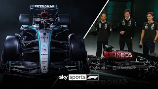 The moment Mercedes REVEALED the W15 🔍 [upl. by Grounds285]